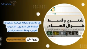 كل ما تحتاج معرفته عن فيزا مشتريات البنك الاهلى المصري 2026: المميزات، العيوب، وخطة الاستخدام الذكي كل ما تحتاج معرفته عن فيزا مشتريات البنك الاهلى المصري .. المميزات، العيوب، وخطة الاستخدام الذكي