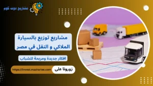 مشاريع توزيع بالسيارة