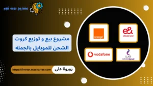 كيف تبدأ مشروع بيع وتوزيع كروت الشحن بالجملة 2026 برأس مال صغير وتحقق دخلًا شهريًا ثابتًا مشروع بيع و توزيع كروت الشحن للموبايل بالجمله في مصر