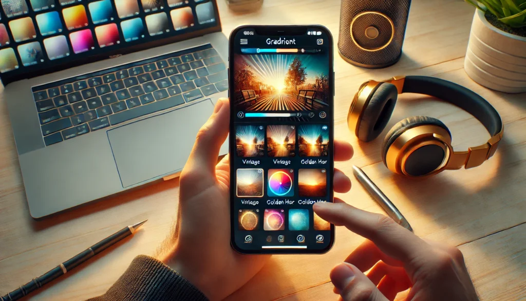 تطبيق Gradient: أداة تحرير الصور المثالية لتحسين صورك 2025 تطبيق Gradient