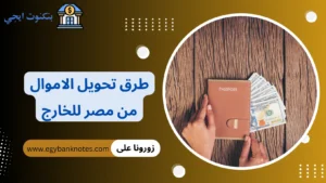 طرق تحويل الاموال من مصر للخارج