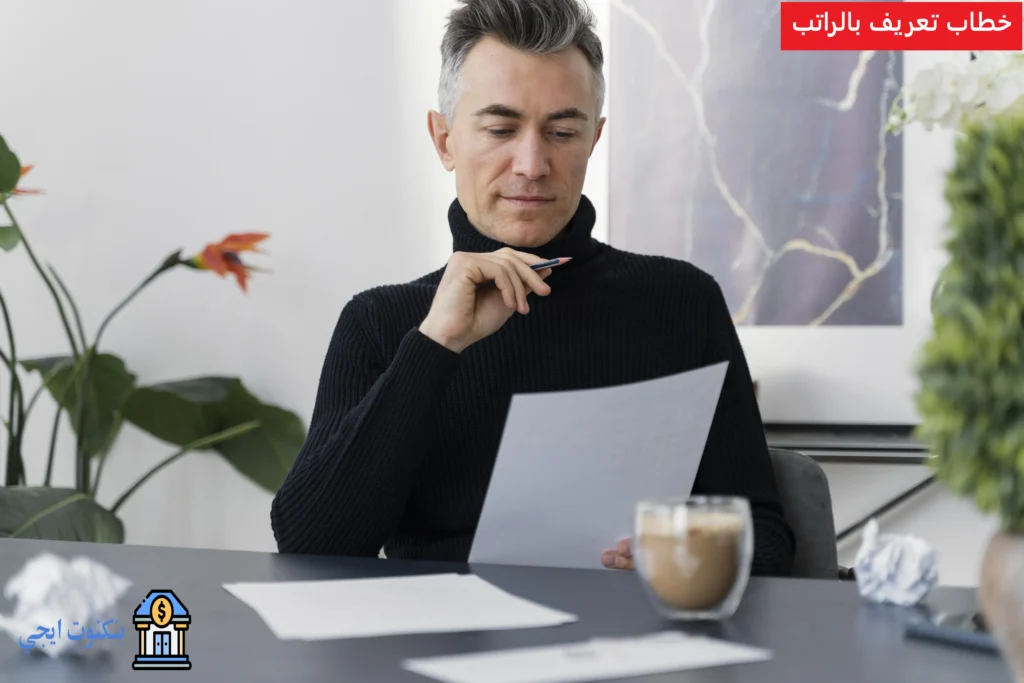 25 نموذج خطاب تعريف بالراتب جاهزة بصيغة صحيحة word و PDF و DOC مع شروط القبول خطاب تعريف بالراتب