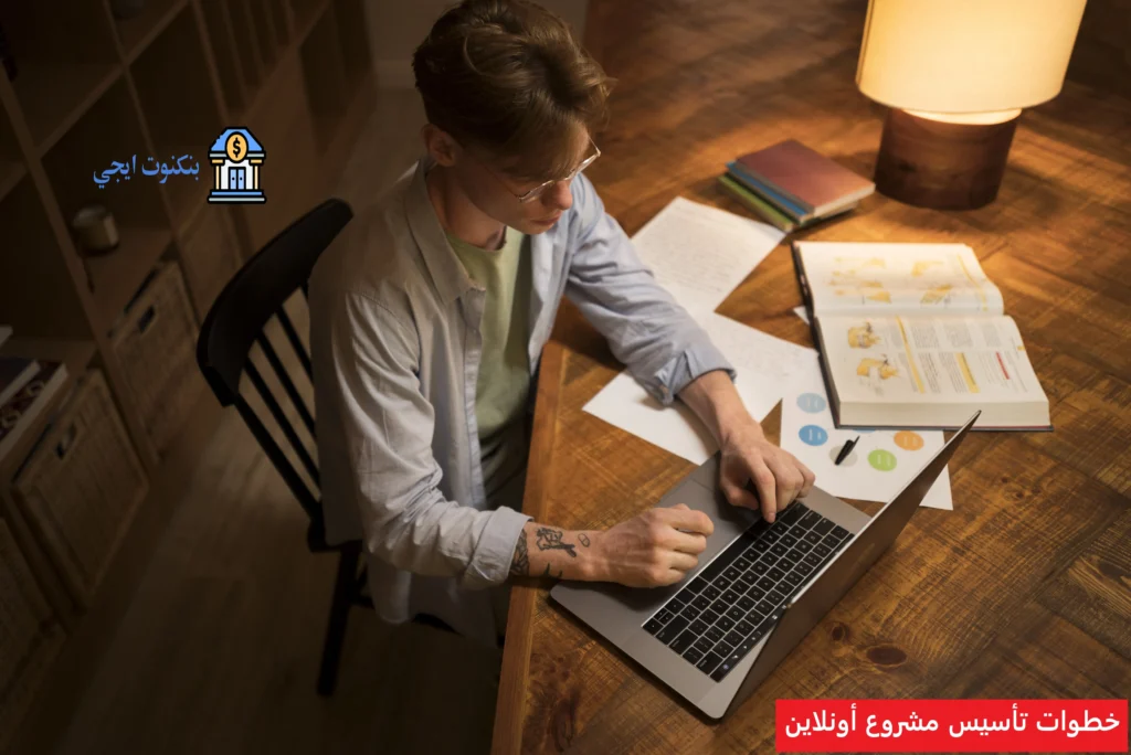 افكار مشاريع اون لاين مربحة 2026 | خطوات تأسيس مشروع أونلاين ناجح من الصفر حتى اول ربح خطوات تأسيس مشروع أونلاين